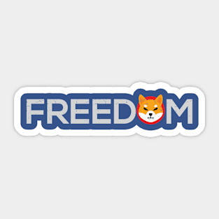 Shib FREEDOM Sticker